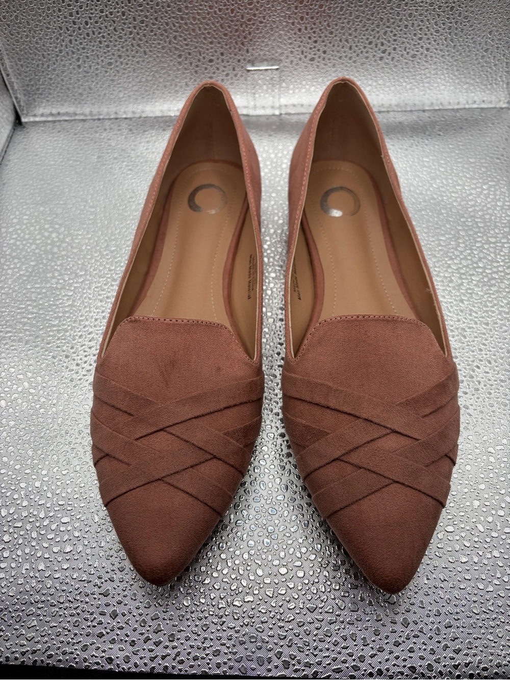 Journee Collection Mindee Ballet Flats in Blush